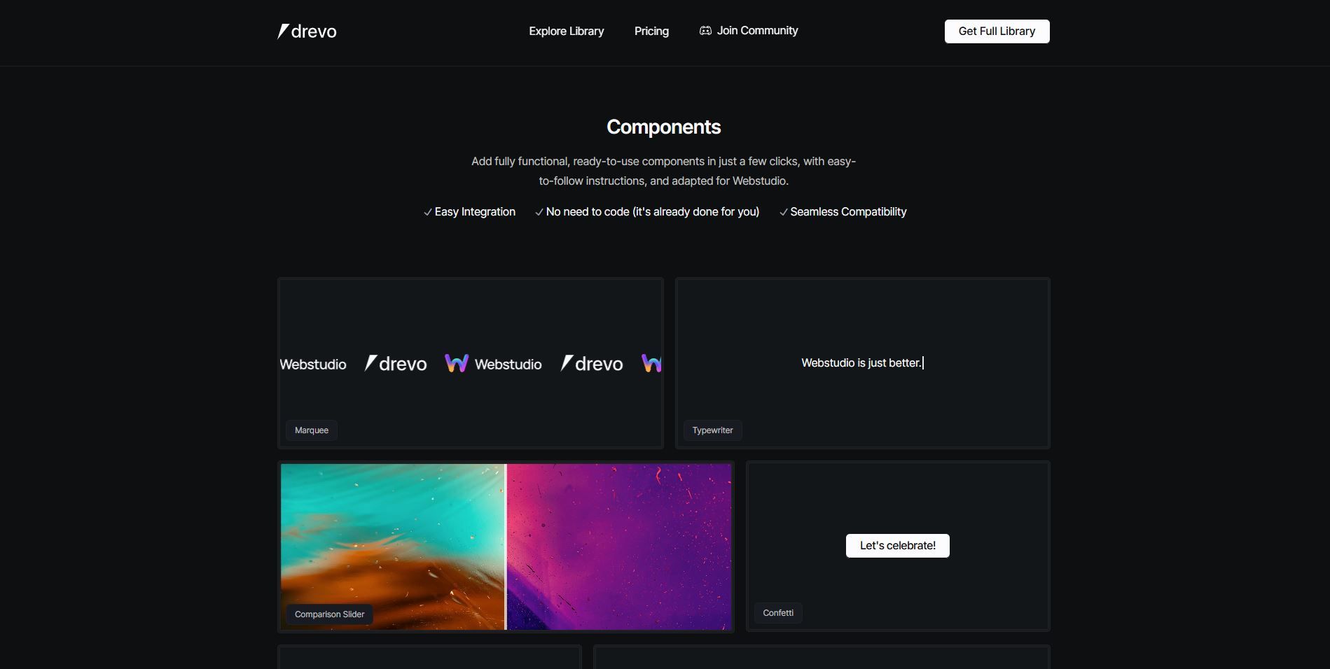 drevo section website