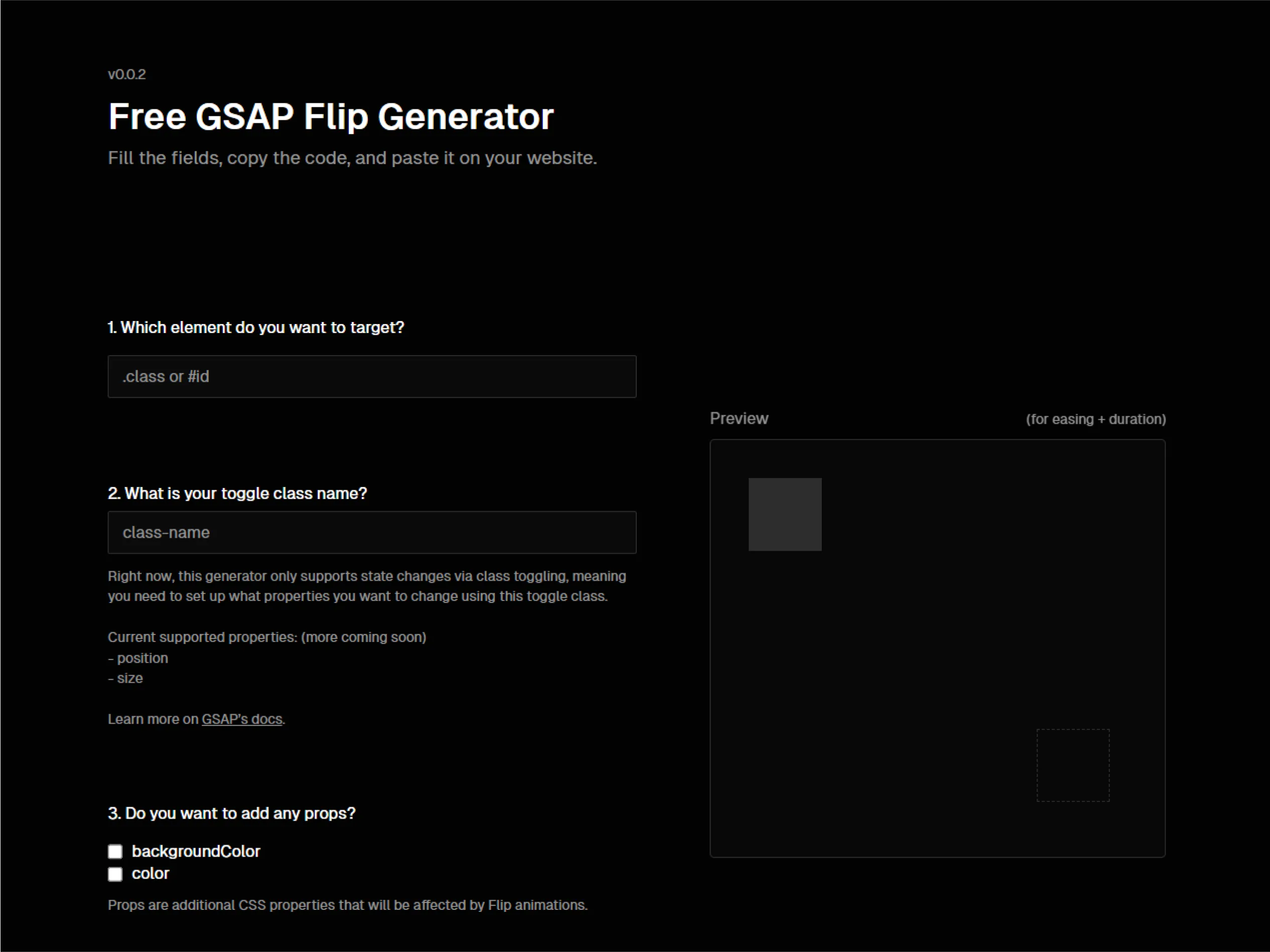   gsap webflow cloneable hero screenshot